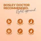 Bosley Doctor Recommended. Stylish approved. Vegan, paraben free, cruelty free, sulfate free, gluten free, color safe.