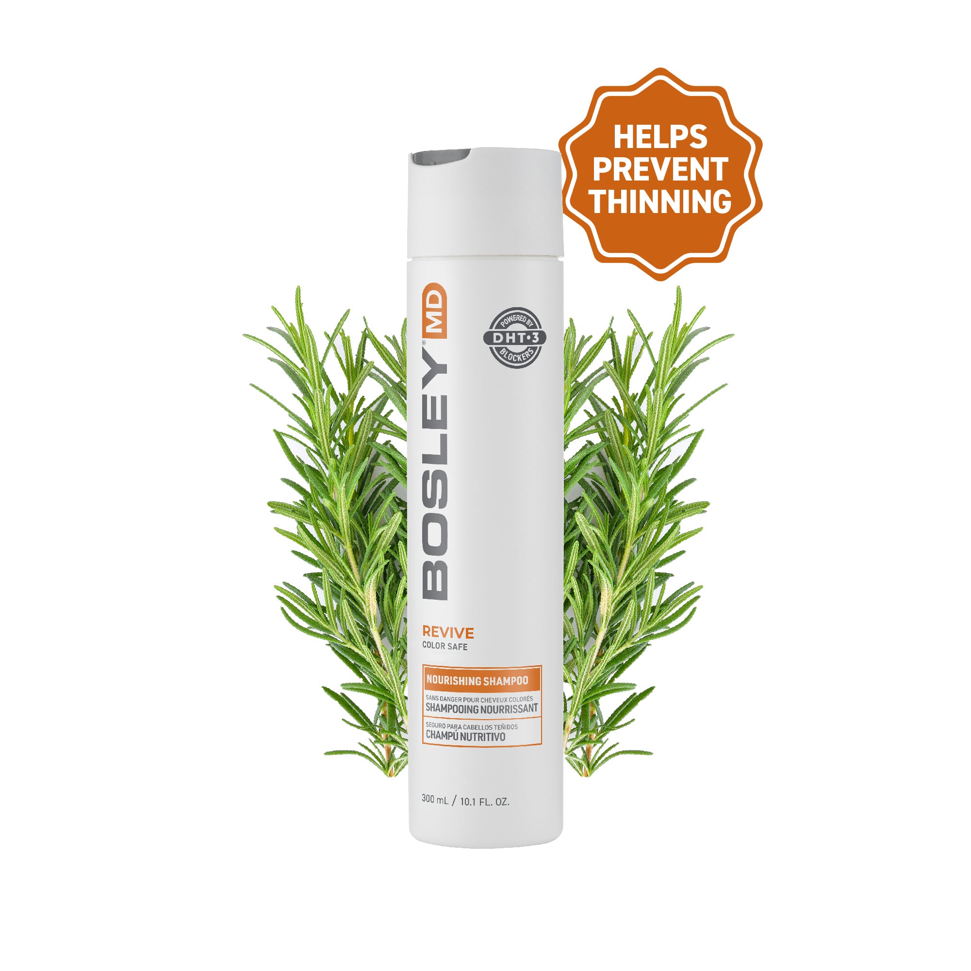 BosleyMD Revive Color Safe Nourishing Shampoo.