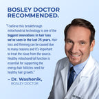 Bosley Doctor Recommended with quote from Dr. Washenik.