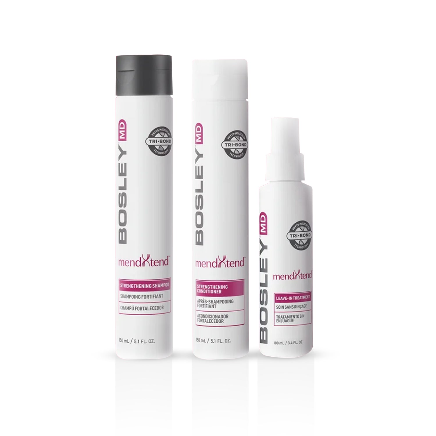 mendXtend Strengthening System for Longer, Fuller Hair