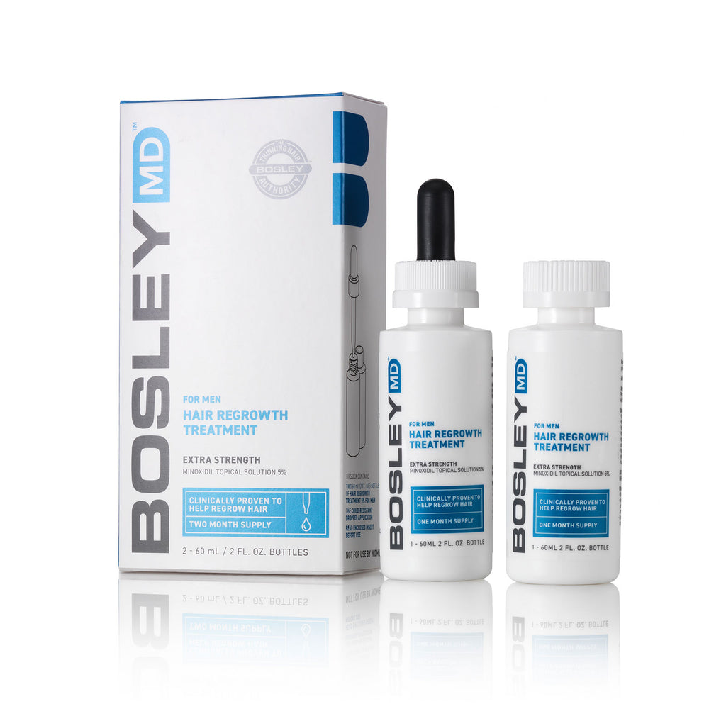BosleyMD Minoxidil Topical Solution 5%.